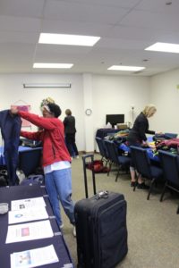 Covenant House Suitcase donation