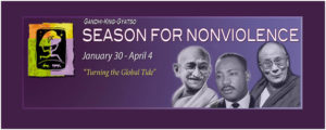 Seasaon for Nonviolence banner