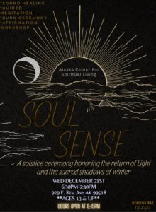 Solstice ceremony soul sense